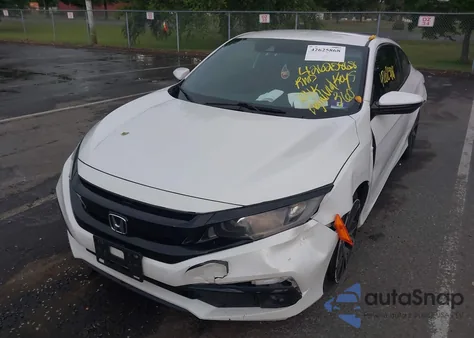 2019 Honda Civic Sport from USA, damaged, VIN 2HGFC4B85KH304520